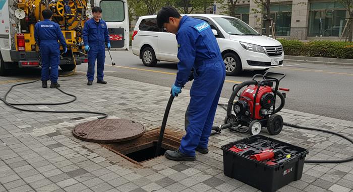 부천시 싱크대막힘 배수구 뚫음 완벽 처리