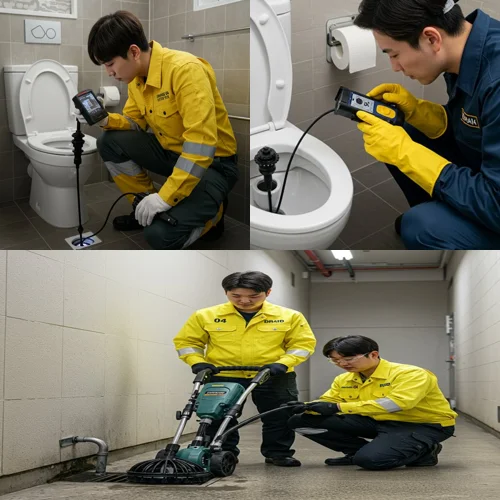 도당동 하수구 고압세척 시원한 물줄기