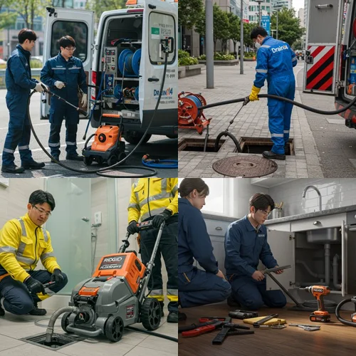 원종동 하수구 뚫음 배관 전문가 출동