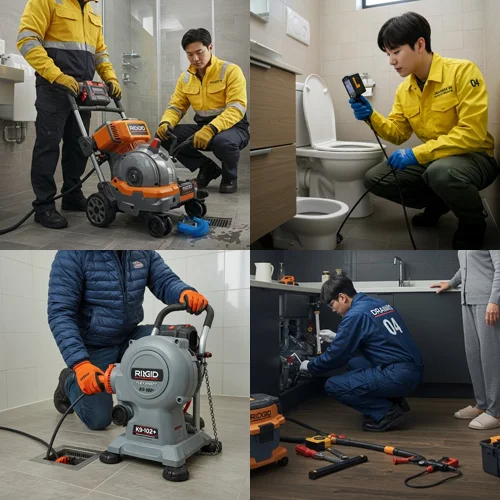 고강동 하수구 막힘 하수도 완벽한 복구