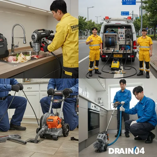 고강동 하수구 막힘 하수도 완벽한 복구