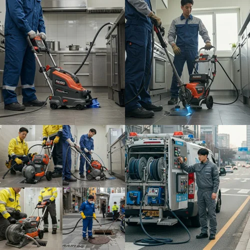 대장동 하수구 업체 오수관, 전원주택 배관 막힘