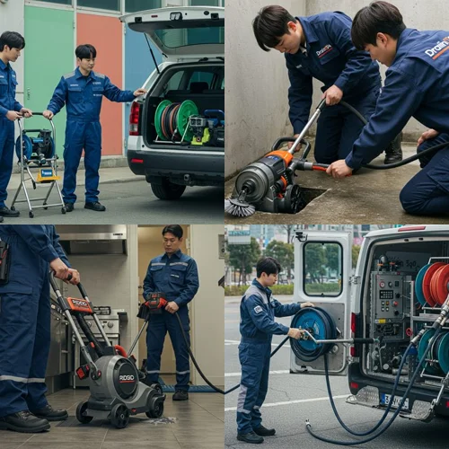 부천 중동 변기 막힘 수리 4시 출동
