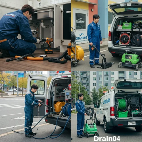 심곡동 하수구 업체 오수관 빌딩 메인관