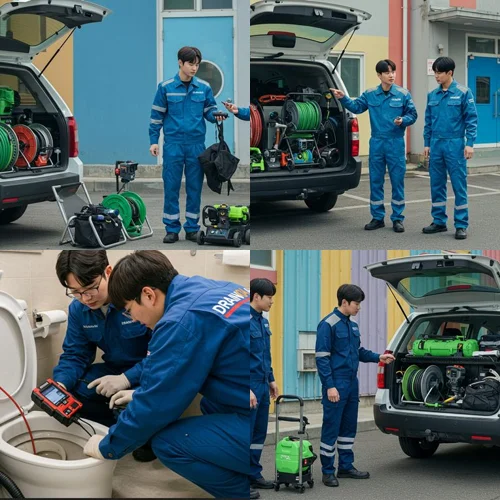심곡동 하수구 업체 오수관 빌딩 메인관