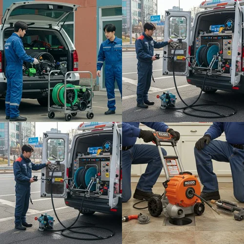 원미구 약대동 싱크대 막힘 배수구 막힘 뚫음