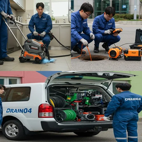 춘의동 싱크대 막힘 배수구 사무실 탕비실