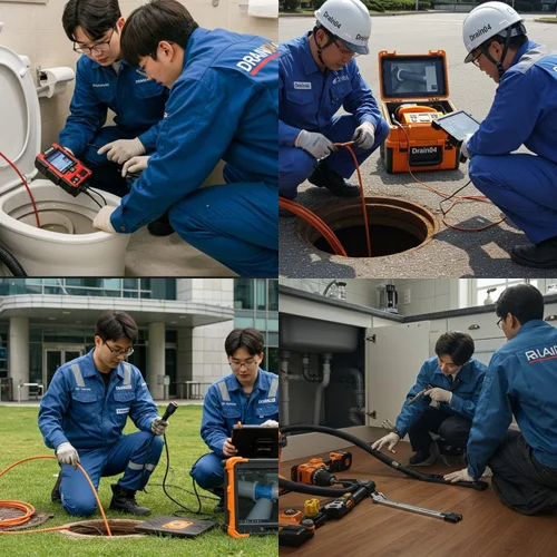 고강동 싱크대 막힘 배수구 오래된 배관