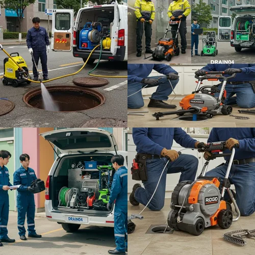 원종동 하수구 업체 오수관, 공항 근처 빌라 막힘