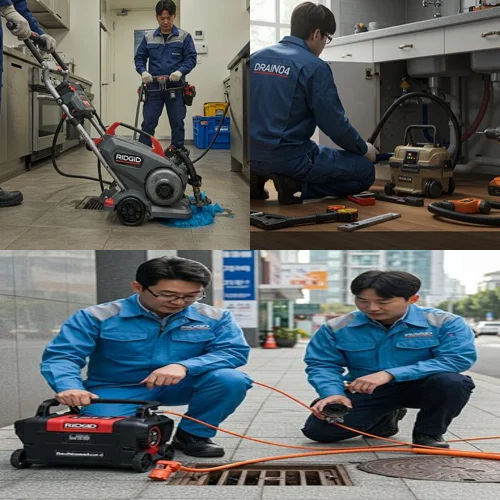 원종동 하수구 업체 오수관, 공항 근처 빌라 막힘