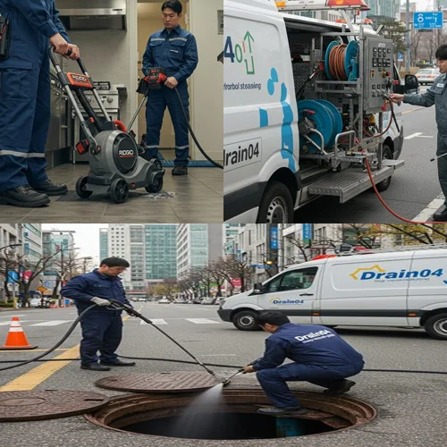 범박동 하수구 업체 오수관 아파트 상가 식당