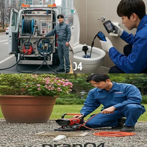옥길동 하수구 막힘 업체 신도시 상가