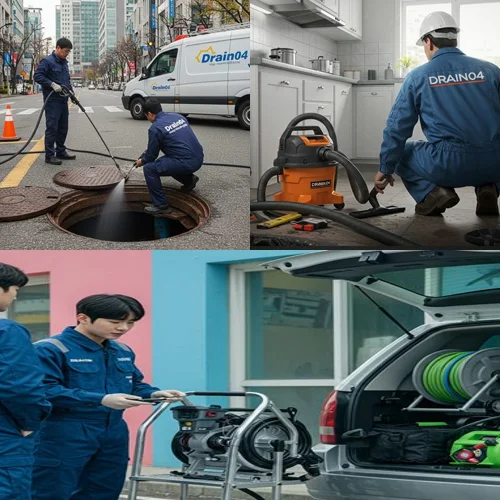 여월동 싱크대 하수구 막힘 기름 슬러지