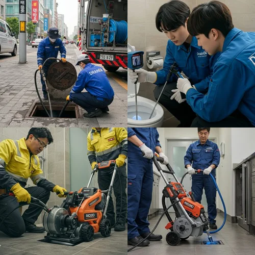 여월동 싱크대 하수구 막힘 기름 슬러지