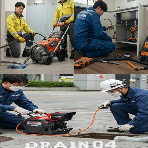 여월동 싱크대 하수구 막힘 기름 슬러지