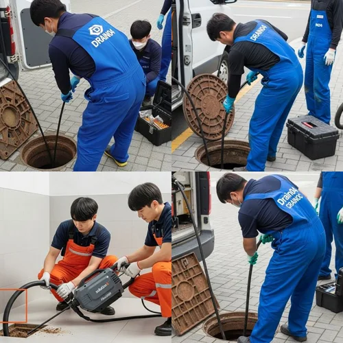 부천역 남부광장 근처, (소사구) 심곡동 하수구 뚫음 하수도