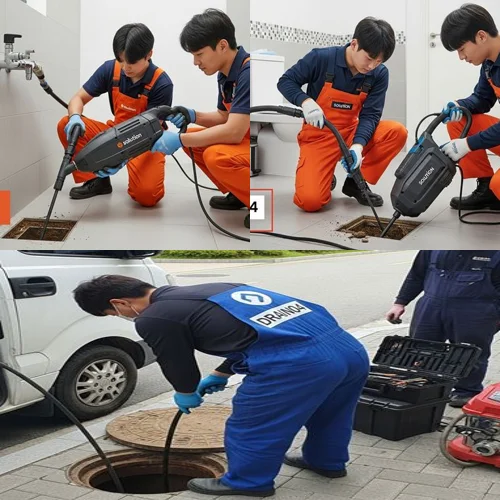 부천역 남부광장 근처, (소사구) 심곡동 하수구 뚫음 하수도