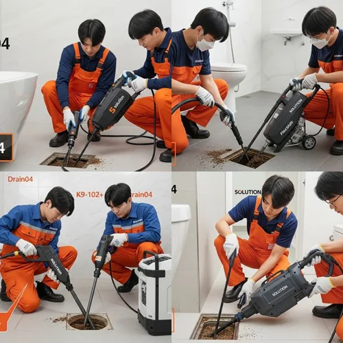 소사구 변기 막힘 수리, 소사본동 빌라 1층 역류