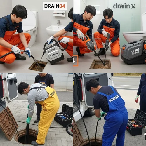 춘의동 테크노파크 근처, 도당동 싱크대 하수구 막힘