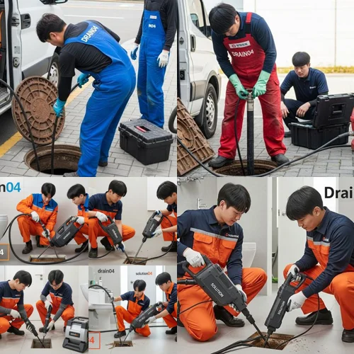 춘의동 테크노파크 근처, 도당동 싱크대 하수구 막힘