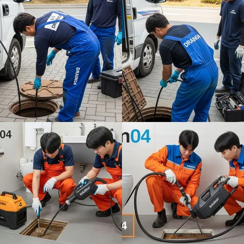 춘의동 테크노파크 근처, 도당동 싱크대 하수구 막힘