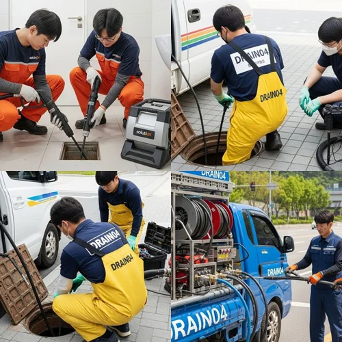 대장동 싱크대 막힘 배수구, 전원주택 배관 막힘
