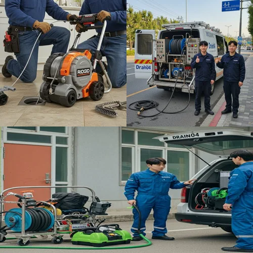 빌라 주차장 맨홀 역류, 계수동 변기 막힘 수리 3 빌라 주차장 맨홀 역류, 계수동 변기 막힘 수리