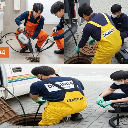 오정동 하수구 막힘 업체, 물류창고 배관 막힘 신속 해결