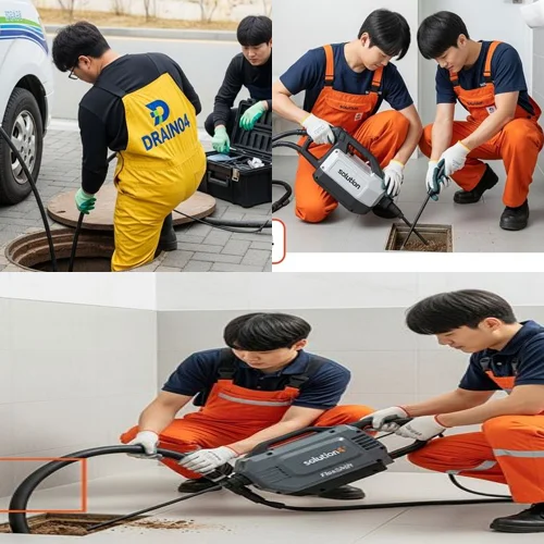 오정동 하수구 막힘 업체, 물류창고 배관 막힘 신속 해결