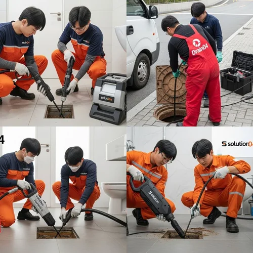 주방이 물바다! 원미구 싱크대 막힘 배수구 긴급 출동