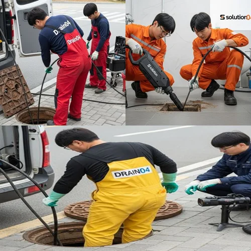 공장 오수관 뚫는 곳, 오정구 하수구 업체 오수관