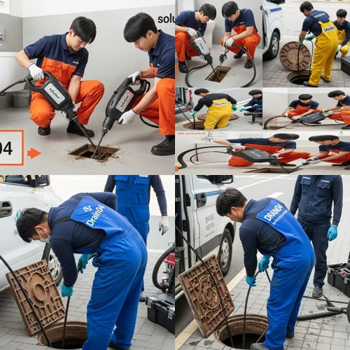 악취의 원인을 찾아서, 원미구 하수도 배수구 막힘