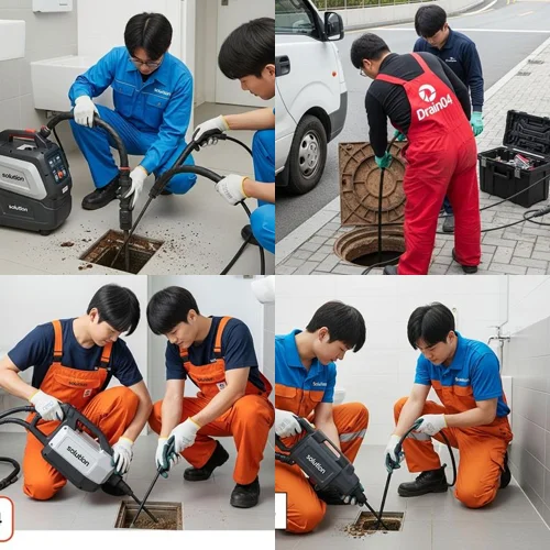 악취의 원인을 찾아서, 원미구 하수도 배수구 막힘