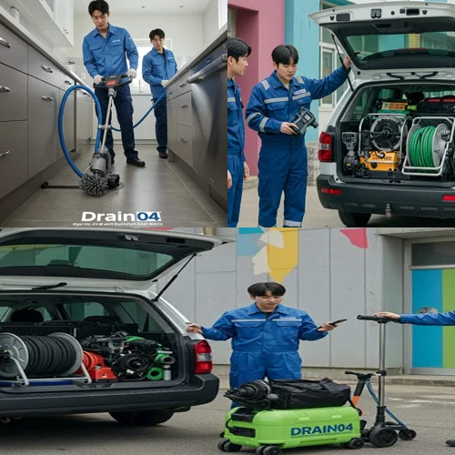 오정동 싱크대 막힘 배수구, 물류창고 배관 막힘