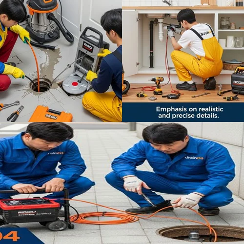 빌라 주차장 맨홀 역류, 계수동 싱크대 하수구 막힘