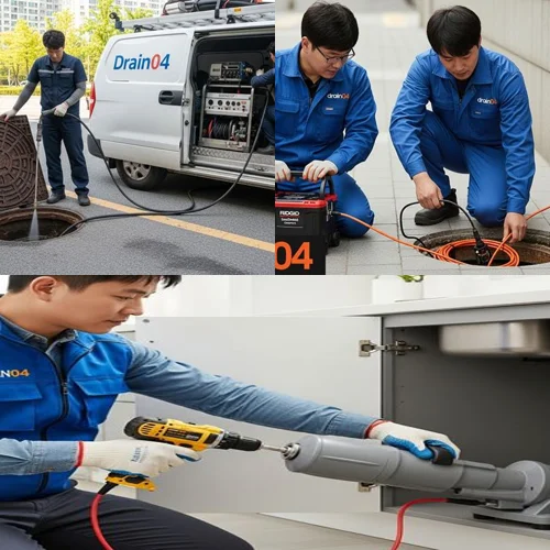 괴안동 하수구 뚫음 하수도, 역곡역 근처 빌라 1층