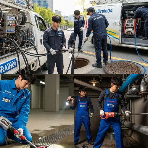 소사구 하수구 막힘 업체, 소사본동 빌라 1층 역류 해결!