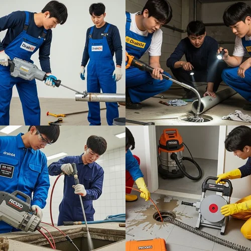 소사본동 빌라 역류, 소사동 하수구 업체 오수관