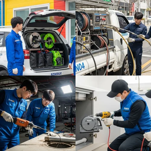 악취의 원인을 찾아서, 원미구 하수구 막힘 업체 내시경 작업 후기