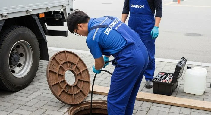 부천 상동 오수관 배관 막힘 호수공원