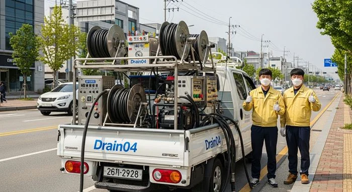 고강동 고압세척 다세대공동관