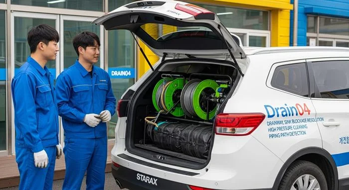 약대동 오수관 배관 막힘 대단지