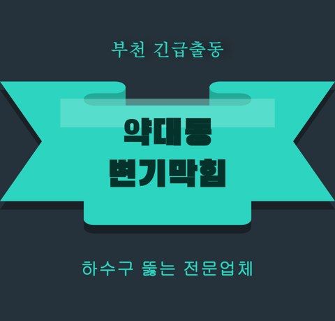 약대동 변기막힘 5829