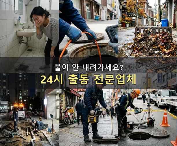 부천 중동 배수구 막힘 0spnrmg